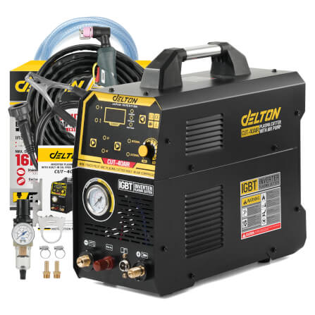 เครื่องตัดพลาสม่า DELTON รุ่น CUT-40AIR 40 แอมป์ ปั๊มลมในตัว_7